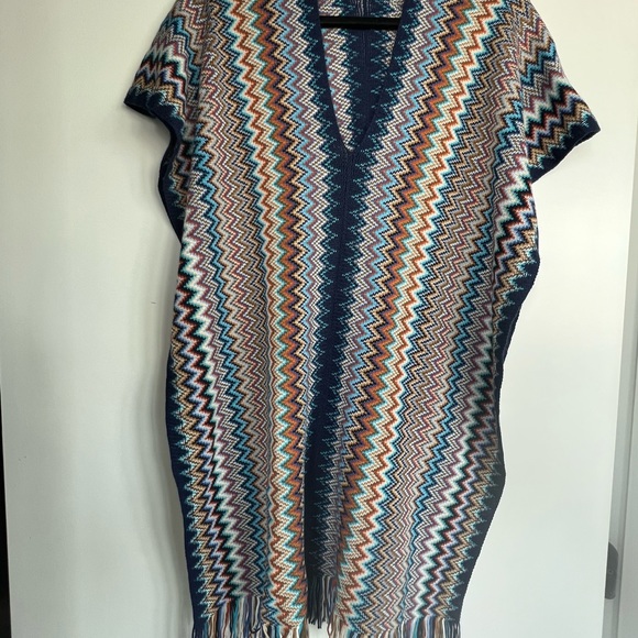 Missoni wool sweater poncho - Picture 7 of 10